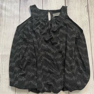 Anthropologie Carly Shimmer Tank Top Size XS